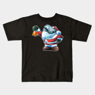 Fishy Father Christmas Kids T-Shirt